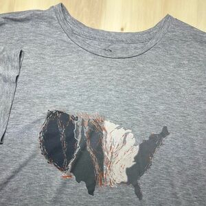 Sitka T-Shirt Mens USA Map Flyway Short Sleeve XXXL LOGO Hunting United States